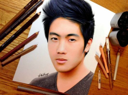 Fabulous Colored Pencils Portraits By Heather Rooney