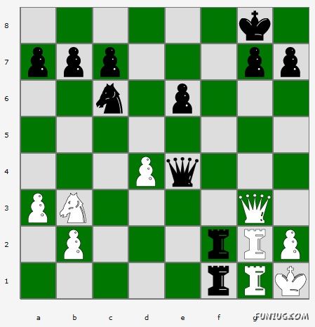 Black to Move and Mate in Two (Chess Puzzle)