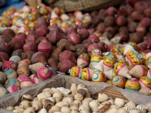 A Glimpse Of An Old Market In Pakistan