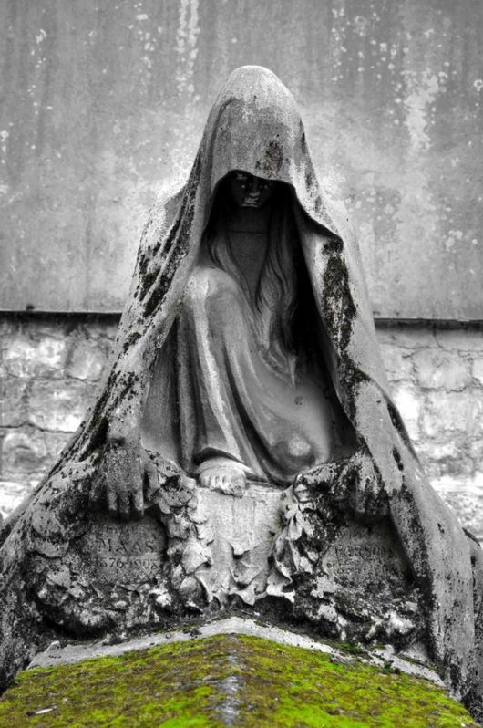 The Famous Pere Lachaise Cemetery In Paris