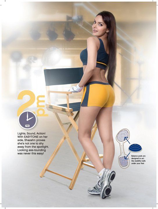 Shazahn Padamsee Shoots For Reebok