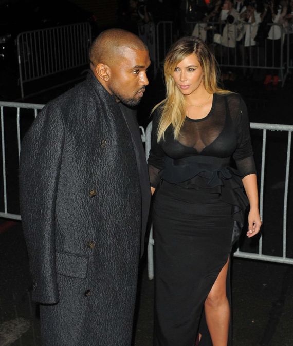 Miss Kardashian At Givenchy Paris Fashion Week