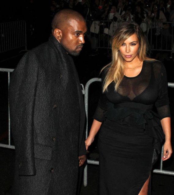 Miss Kardashian At Givenchy Paris Fashion Week