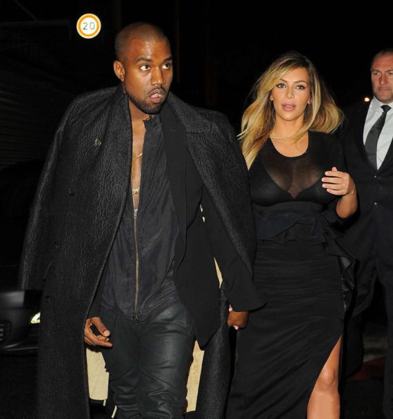 Miss Kardashian At Givenchy Paris Fashion Week