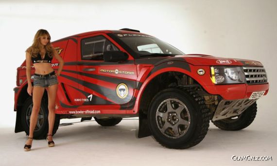 Keeley Hazel For MotorStorm Launch