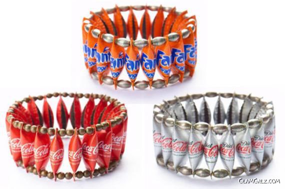 Recycled Bottle Caps Jewelry