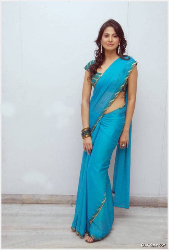 Supriya Shailaja Saree Photoshoot