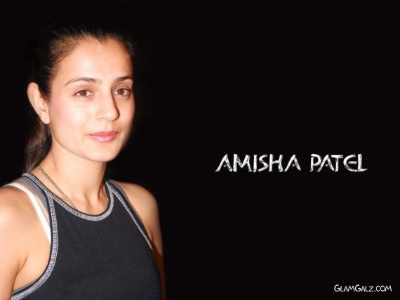 Click to Enlarge - Beautiful Amisha Patel Wallpapers