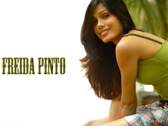 Click to Enlarge - Beautiful Freida Pinto Wallpapers