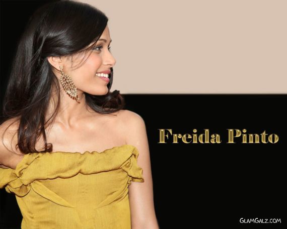 Click to Enlarge - Beautiful Freida Pinto Wallpapers