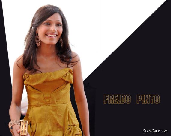 Click to Enlarge - Beautiful Freida Pinto Wallpapers