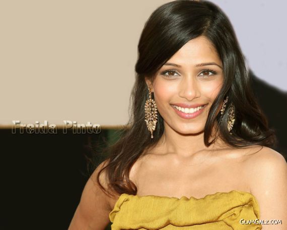 Click to Enlarge - Beautiful Freida Pinto Wallpapers