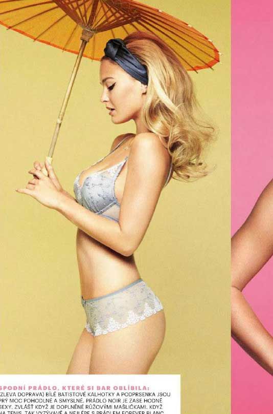 Bar Refaeli In Esquire Czech Republic