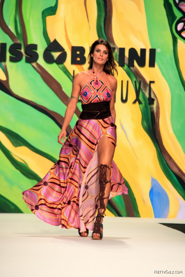 Elisabetta Canalis At Miss Bikini Fashion Show
