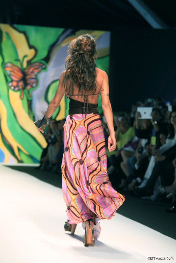 Elisabetta Canalis At Miss Bikini Fashion Show