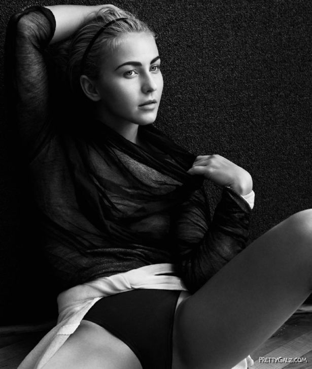 Julianne Hough BnW Shoot For Interview Magazine